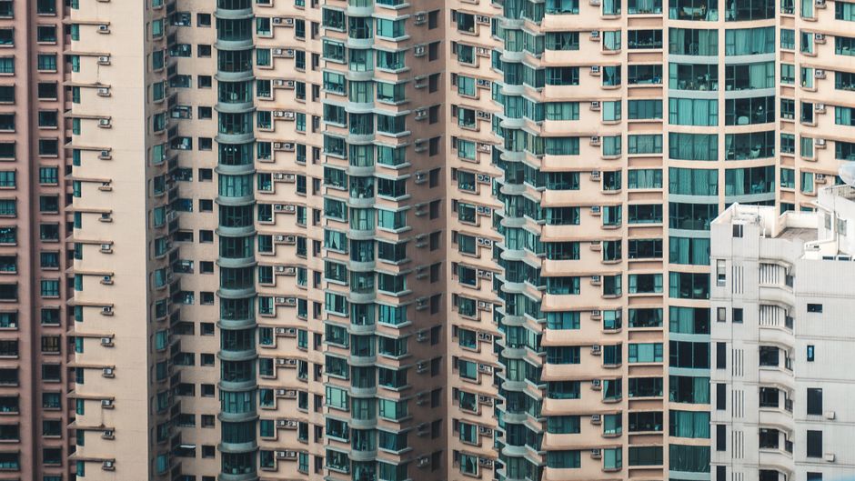 香港高楼住宅群